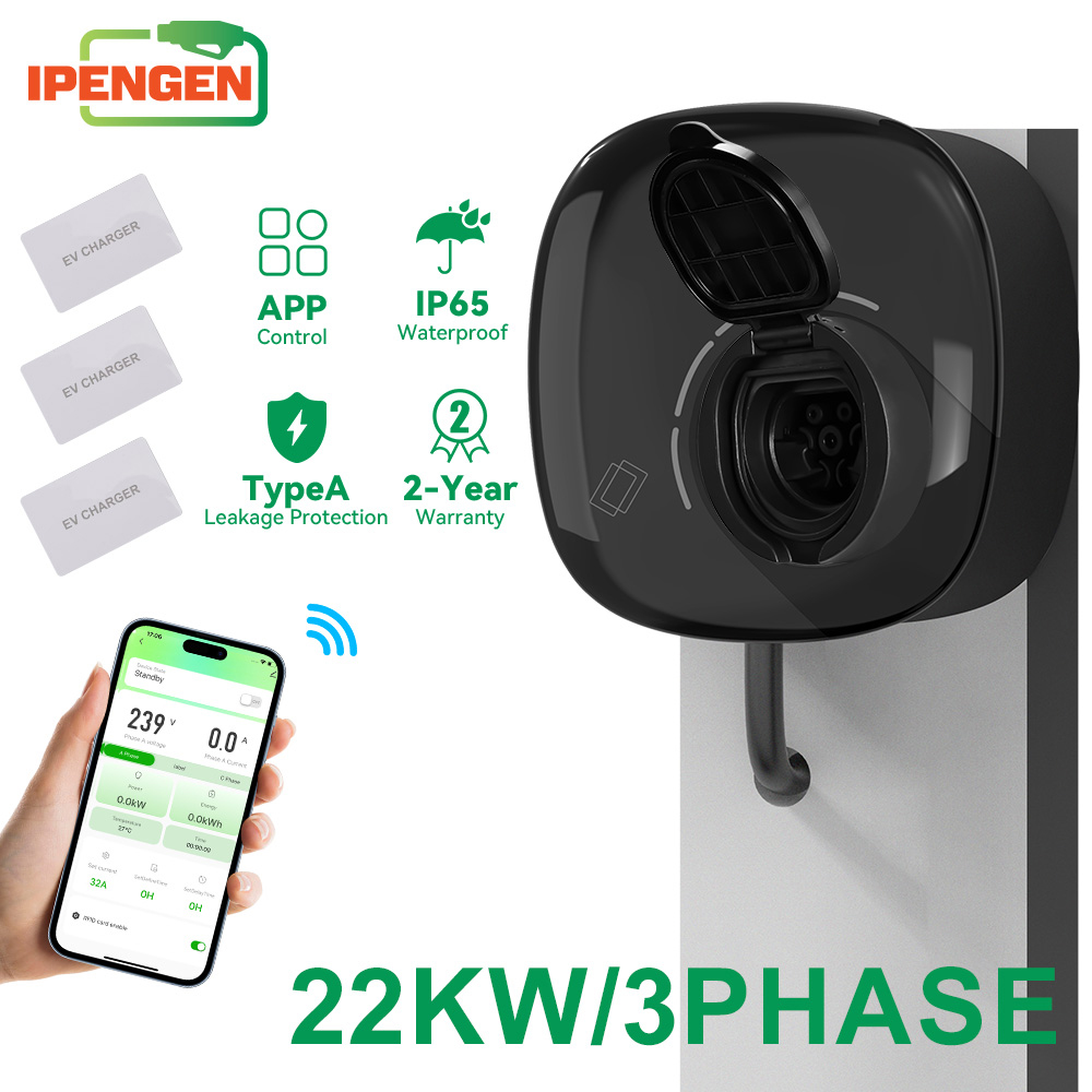 IPENGEN 22KW Type2 EV Şarj Sok - Ev Charger Type 2 22Kw 32A 3 Phase incelemesi ve fiyatı