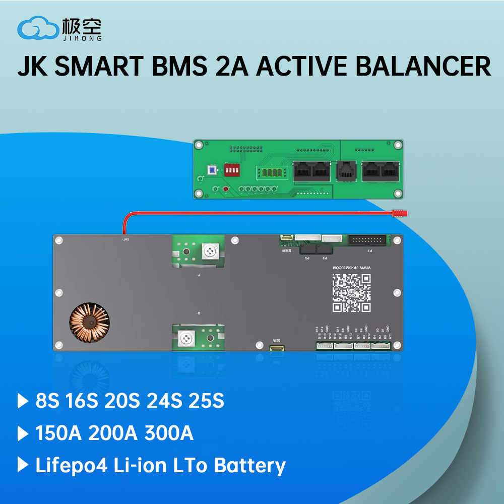 JK Akıllı BMS 2A Aktif Dengele - Smart Bms 24S 200A Bluetooth Lifepo4 incelemesi ve fiyatı
