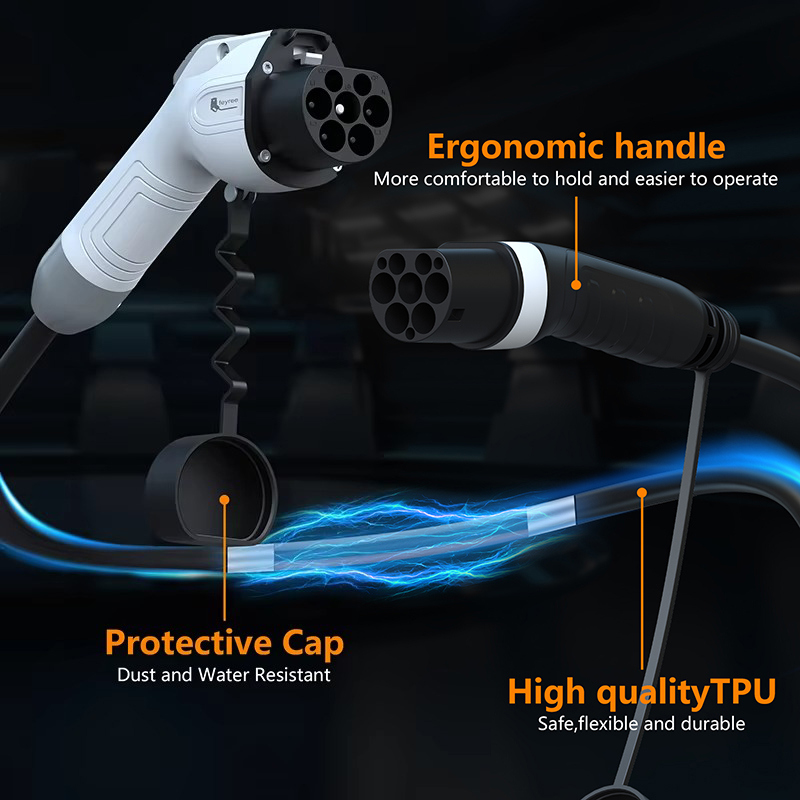 Feyree EV Şarj Kablosu Tip 2 E - Ev Charger Type 2 22Kw 32A 3 Phase incelemesi ve fiyatı